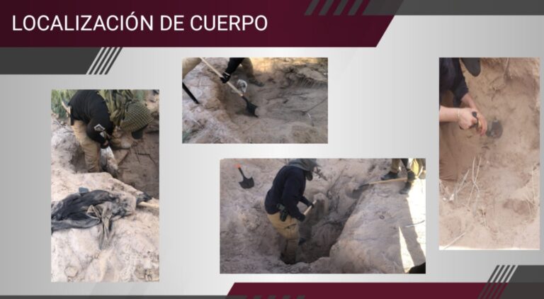 Lee más sobre el artículo Y Siguen encontrando cadáveres!!! Ya son 9 los cuerpos localizados en fosa clandestina del Ejido Miguel Alemán en el valle de Mexicali.