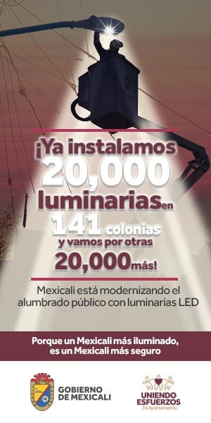 Lee más sobre el artículo El gobierno municipal avanza en la iluminación de Mexicali y su valle.