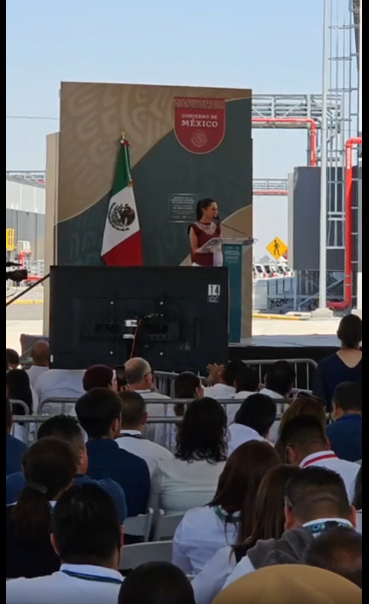 Lee más sobre el artículo Claudia Sheinbaum, Presidenta electa; acompañó al presente de México Andrés Manuel López Obrador al ejido Cuernavaca en el valle de Mexicali.