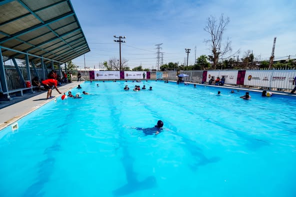 Lee más sobre el artículo Refrescate en verano! Las albercas municipales ya están abiertas y se encuentran en las unidades Industrial, Francisco Villa, Robledo, Independencia y Kilómetro 57.